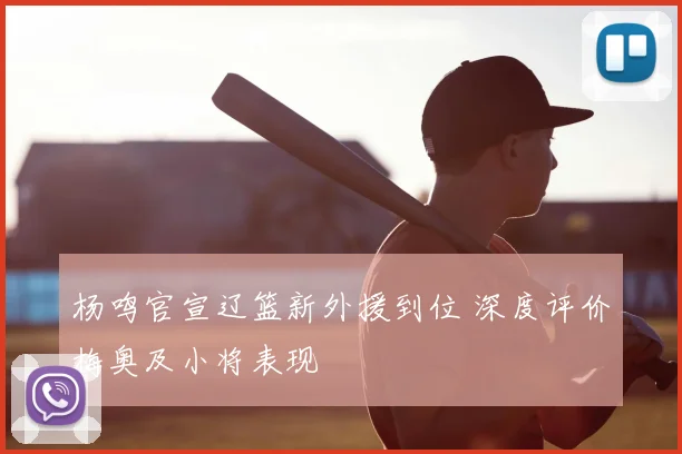 杨鸣官宣辽篮新外援到位 深度评价梅奥及小将表现